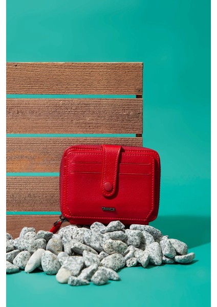 739 Unısex Fermuarlı Cüzdan Kartlık