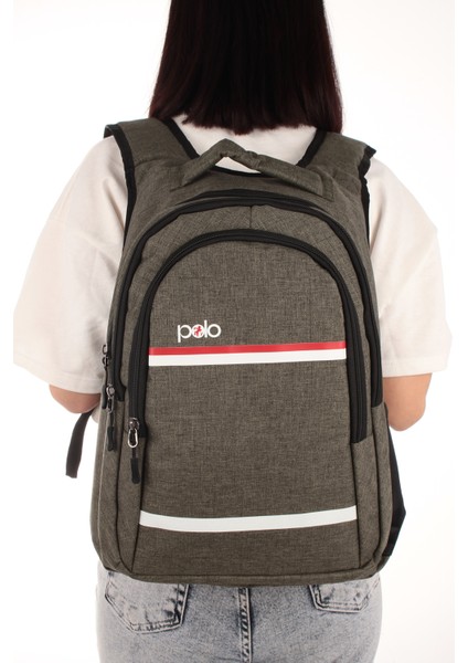 My Polo 8860 Okul Çantası Sırt Çantası Ortopedik Suya Dayanıklı