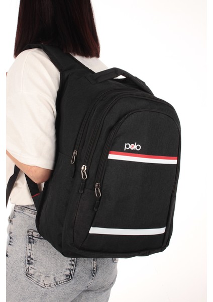 My Polo 8860 Okul Çantası Sırt Çantası Ortopedik Suya Dayanıklı