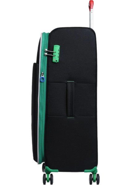 2200 Büyük Boy Ultra Light Hafif Lüx Kumaş Tekerlekli Valiz modelleri