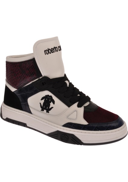 Beyaz - Çok Renkli Erkek Sneaker 25736