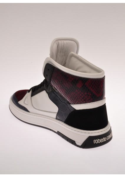 Beyaz - Çok Renkli Erkek Sneaker 25736