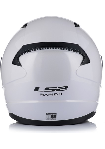 Rapıd 2 Beyaz Fullface Motosiklet Kaskı Gold Camlı fırsatları