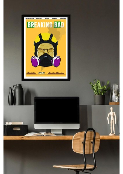 Breaking Bad Çerçeveli Tablo - Dizi Afişi Poster Tablo fiyatları