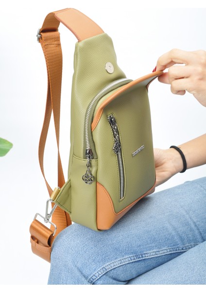 kadın crossbody omuz ve çapraz askılı haki fiyatları