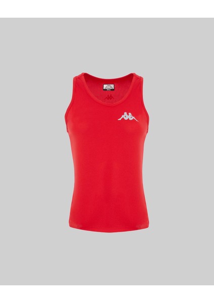 Survivor Woman Poly Tank 5 Kadın Kırmızı Atlet