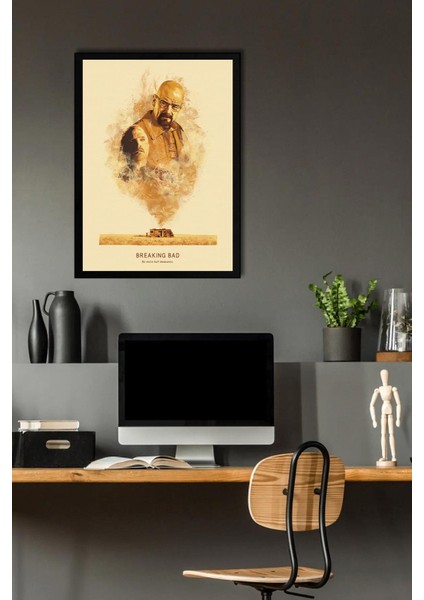 Breaking Bad Çerçeveli Tablo - Dizi Afişi Poster Tablo fiyatları