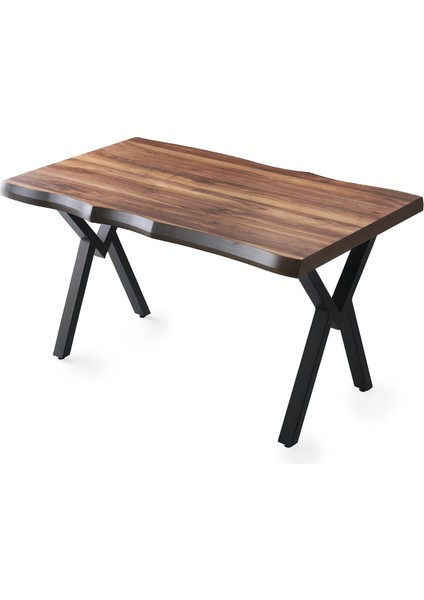 Colmar Mutfak Masası, Ceviz Siyah, 140 x 80