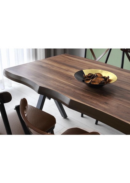 Colmar Mutfak Masası, Ceviz Siyah, 140 x 80 fiyatları