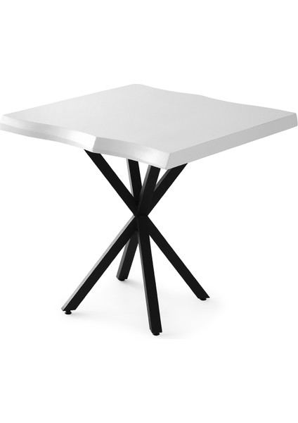 Keops Masa, Beyaz, 80 x 80