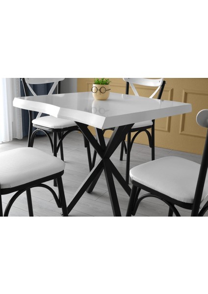 Keops Masa, Beyaz, 80 x 80 modelleri