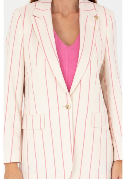 Kadın Pembe Ceket 50264596-Vr041