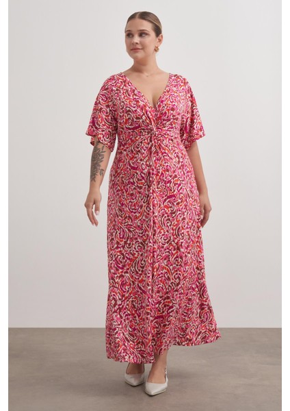 Önü Düğümlü Örme Elbise fırsatları