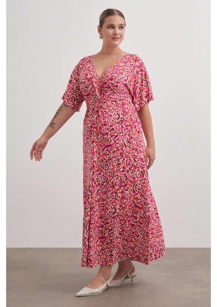 Önü Düğümlü Örme Elbise indirimleri