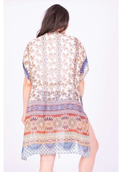 Büzgü Detaylı Kimono 34881
