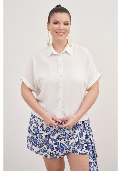 Kısa Kollu Oversize Gömlek fiyatları