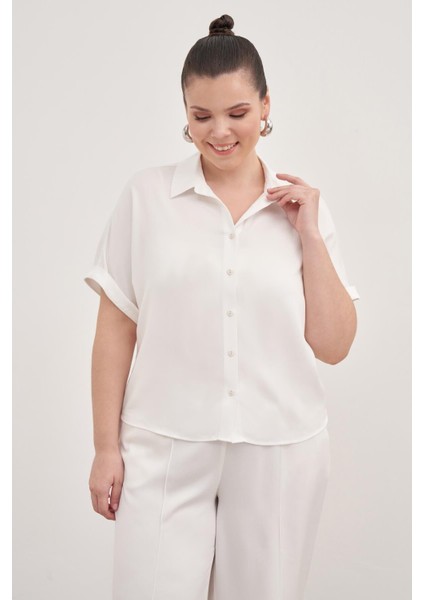 Kısa Kollu Oversize Gömlek modelleri