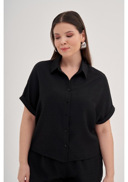 Kısa Kollu Oversıze Gömlek fırsatları