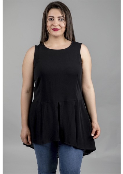 Belden Detaylı Uzun Tunik