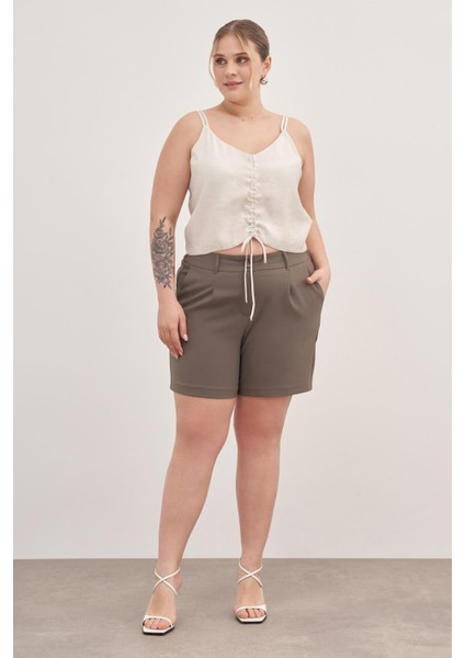 Ip Askılı Önü Büzgülü Top modelleri