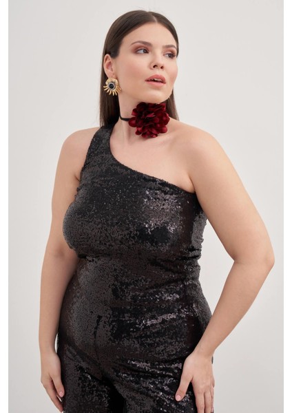 Tek Omuz Astarlı Payetli Top indirimleri