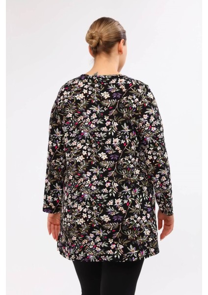 Desenli Penye Tunik Takım modelleri