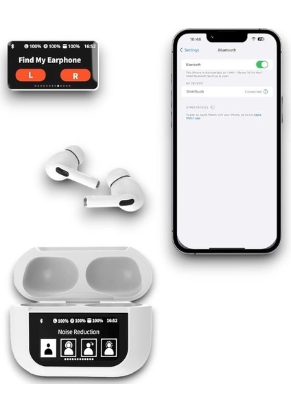 Ekranlı Airpods Pro modelleri