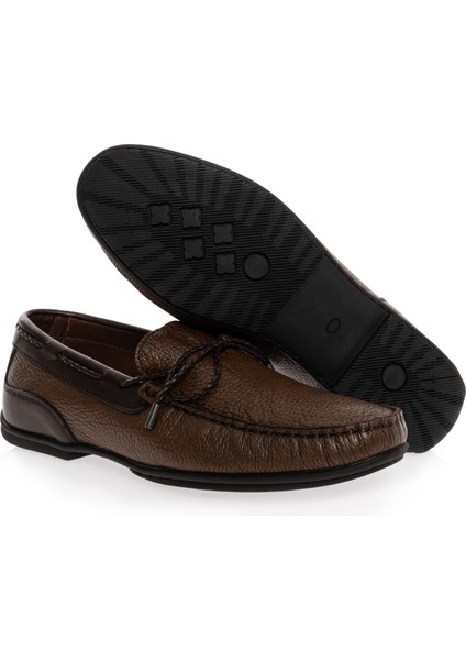 Erkek Kahverengi Loafer Ayakkabı 50267886-VR029