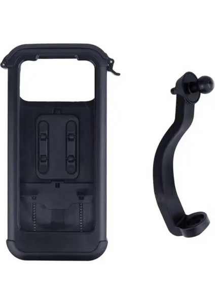 Su Geçirmez Ayna Uyumlu Motosiklet Telefon Tutucu Hassas Dokunmatik