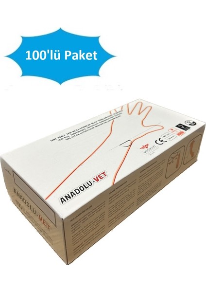 Anadolu-Vet Suni Tohumlama Eldiveni. 90 cm ( 100 Adet ) modelleri