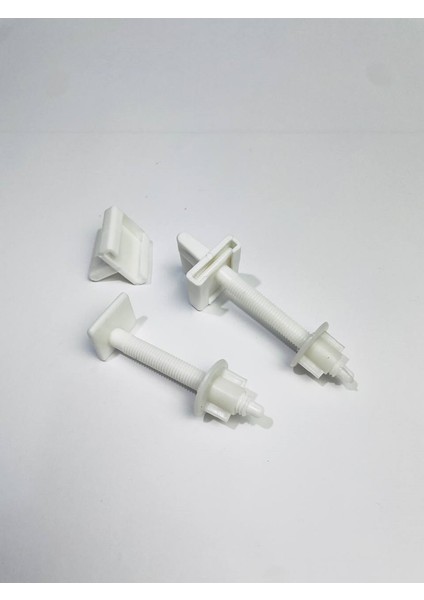 Plastik Kare Klozet Kapak Vidasi Plastik