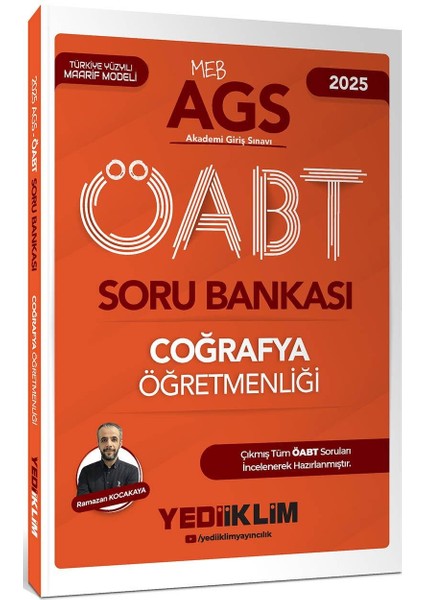 2025 Meb Ags Öabt Coğrafya Öğretmenliği Soru Bankası