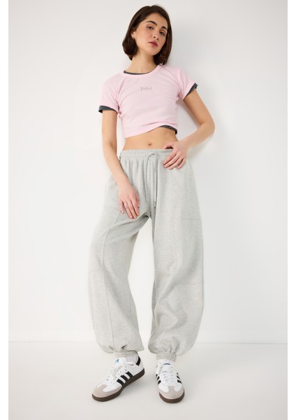 Brushed Modal Pamuk Jogger Pantolon