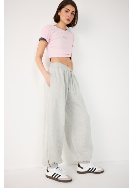 Brushed Modal Pamuk Jogger Pantolon
