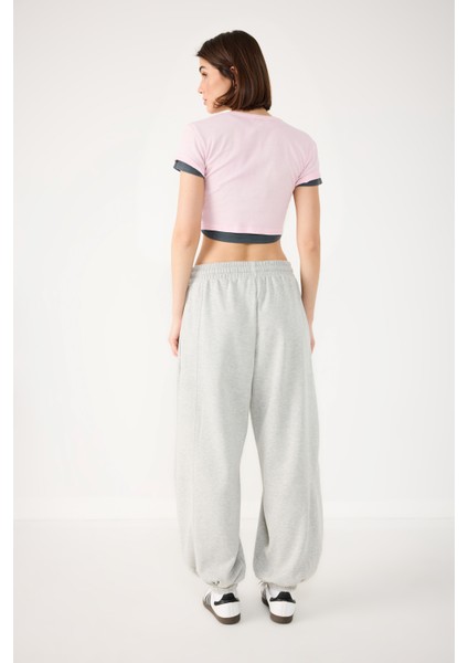 Brushed Modal Pamuk Jogger Pantolon