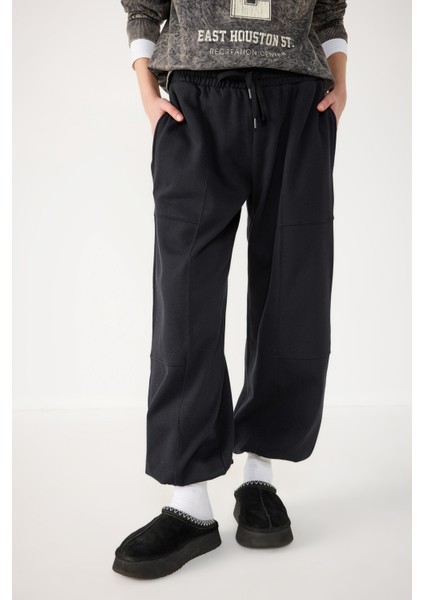 Brushed Modal Pamuk Jogger Pantolon