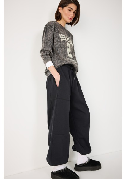 Brushed Modal Pamuk Jogger Pantolon