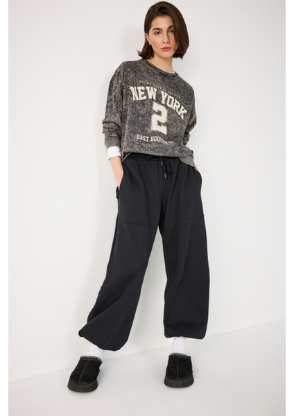 Brushed Modal Pamuk Jogger Pantolon