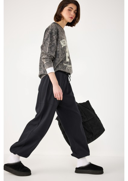 Brushed Modal Pamuk Jogger Pantolon
