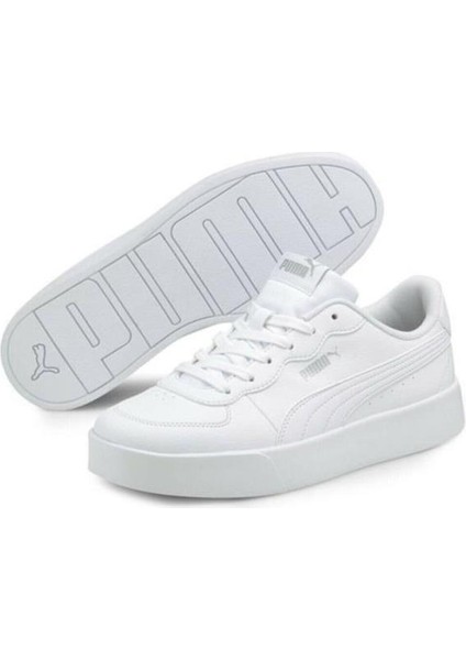 38014702 Puma Skye Clean Whıte-Whıte Kadın Sneaker indirimleri
