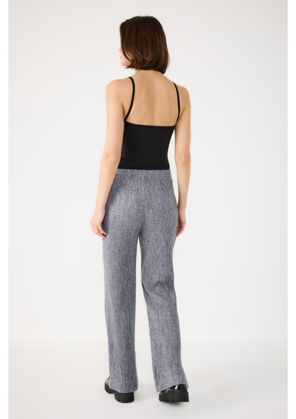 Beli Lastikli Fitilli Yumuşak Pantolon