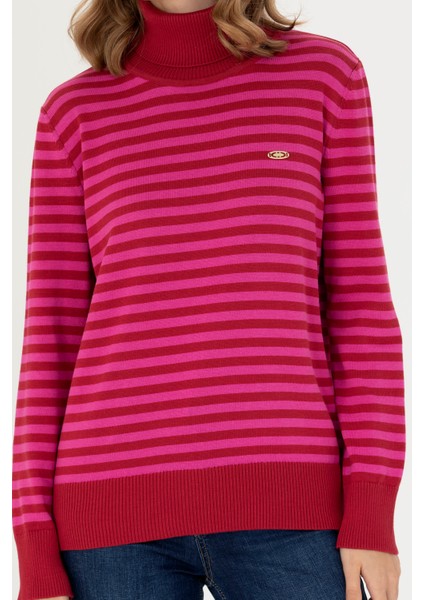 Kadın Kırmızı Kazak /Triko 50270440-VR030