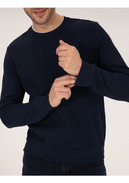 Erkek Lacivert Sweatshirt 50270660-VR033