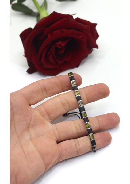 Deri ve Yeşim Taşlı Doğal Taş Bay-Bayan Bileklik 201023650 modelleri