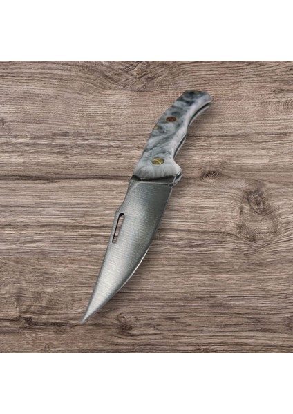 Epoksi Saplı Sırttan Kilitli Paslanmaz Çelikten Çakı modelleri