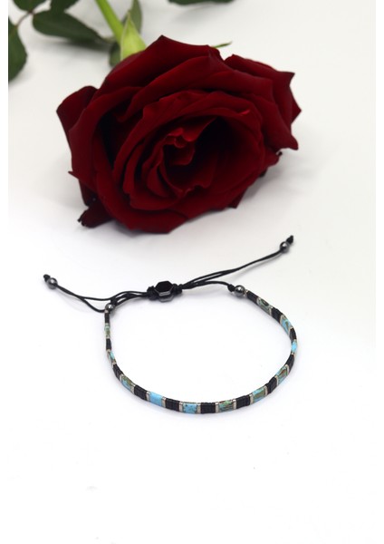 Deri ve Firuze Taşlı Doğal Taş Bay-Bayan Bileklik 201023648 fırsatları