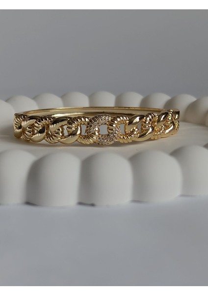 Samanyolu Gold Çelik Kelepçe Bileklik fiyatları