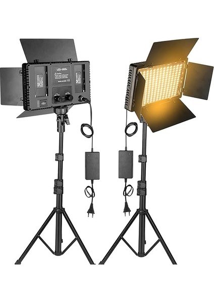 800LEDLI Video Kamera Işığı Makyaj Dövme Işığı 800 LED Stüdyo Çekim Işığı