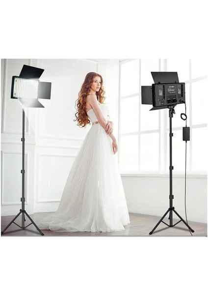 800LEDLI Video Kamera Işığı Makyaj Dövme Işığı 800 LED Stüdyo Çekim Işığı indirimleri