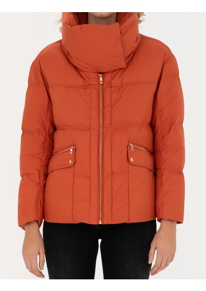 Kadın Kiremit Comfort Fit Mont 50272251-VR031